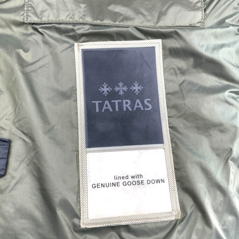 タトラス TATRAS CEFALUライトダウンジャケット グリーン ナイロン メンズ ダウンジャケット