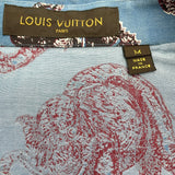 ルイ・ヴィトン LOUIS VUITTON チャップマンブラザーズ エレファントシャツ HBS05W ブルー コットン メンズ 長袖Ｔシャツ