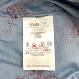 ルイ・ヴィトン LOUIS VUITTON チャップマンブラザーズ エレファントシャツ HBS05W ブルー コットン メンズ 長袖Ｔシャツ