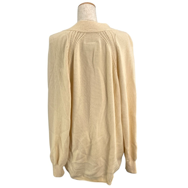 マルタンマルジェラ Martin Margiela ウール ニットカーディガン S32HA0290 S14393 アイボリー ウール レディース カーディガン