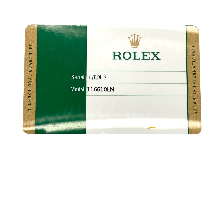 ロレックス ROLEX サブマリーナ 116610LN ブラック SS メンズ 腕時計