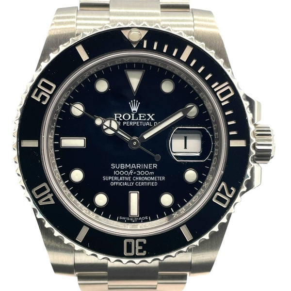 ロレックス ROLEX サブマリーナ 116610LN ブラック SS メンズ 腕時計