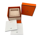 エルメス HERMES Hウォッチ ホワイトシェル HH1.531 ホワイト SS クオーツ レディース 腕時計