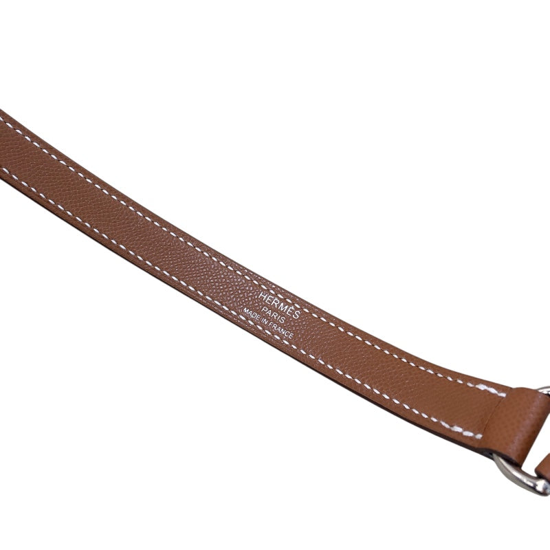 エルメス HERMES ケリーエラン W刻 ゴールド　シルバー金具 ヴォーマダム レディース ショルダーバッグ