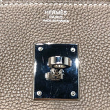 エルメス HERMES バーキン30 □L刻印　(2008年製) エトゥープ シルバー金具 トゴ レディース ハンドバッグ