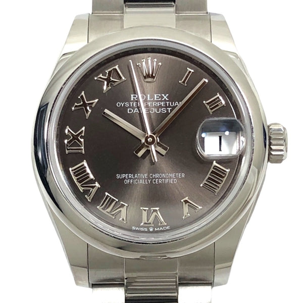 ロレックス ROLEX デイトジャスト31 ランダム番 278240 スレート SS 自動巻き ユニセックス 腕時計