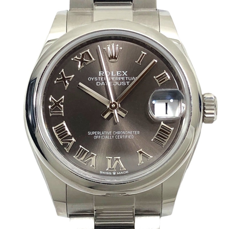 ロレックス ROLEX デイトジャスト31 ランダム番 278240 スレート SS 自動巻き ユニセックス 腕時計