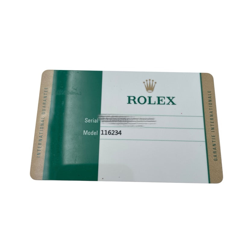 ロレックス ROLEX デイトジャスト 36 ウェーブ 116234  SS×WG メンズ 腕時計