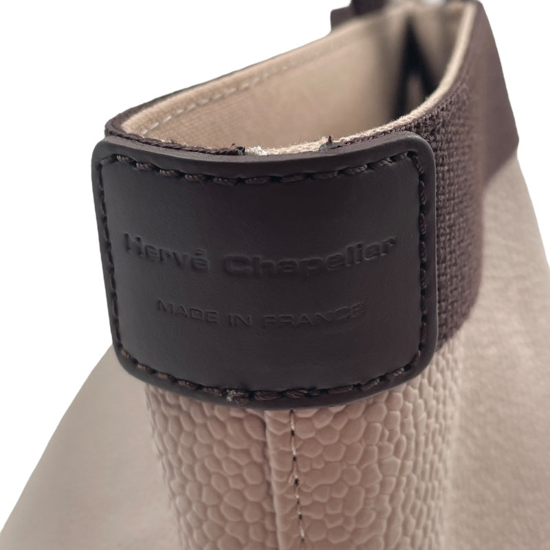 エルベシャプリエ Herve Chapelier リュックスライン 舟型トートM 707GP グレー キャンバス レディース ハンドバッグ