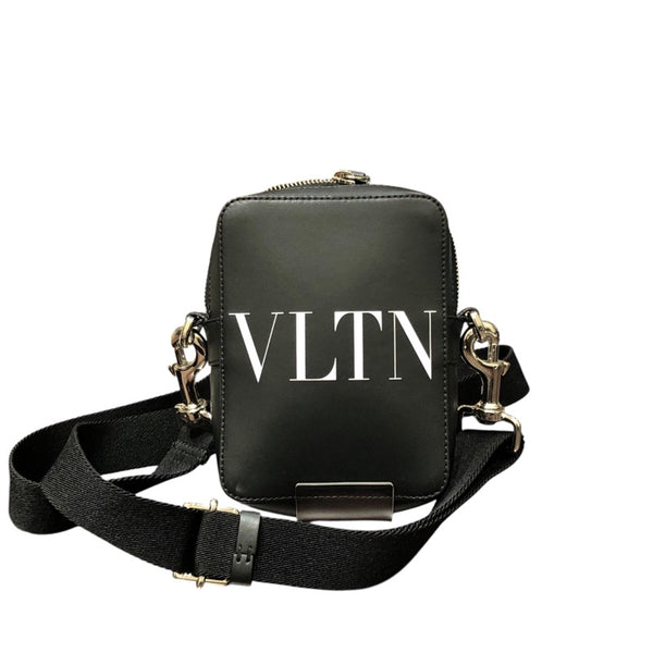 ヴァレンティノ VALENTINO ショルダーバッグ ブラック レザー メンズ ショルダーバッグ