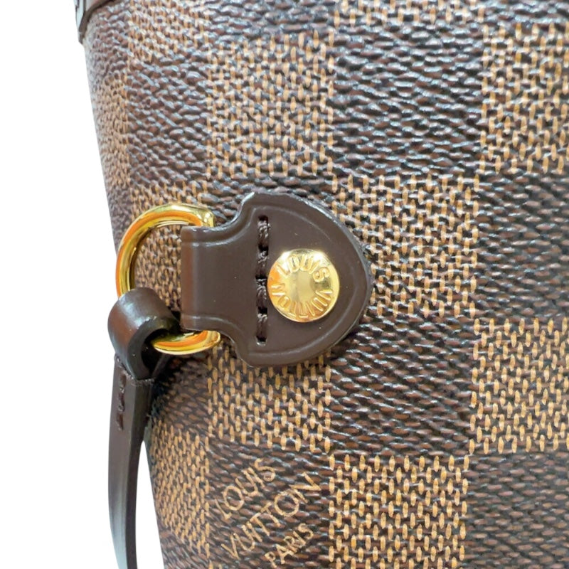 ルイ・ヴィトン LOUIS VUITTON ネヴァーフルMM N41603 ローズ・バレリーヌ　ゴールド金具 ダミエキャンバス レディース トートバッグ