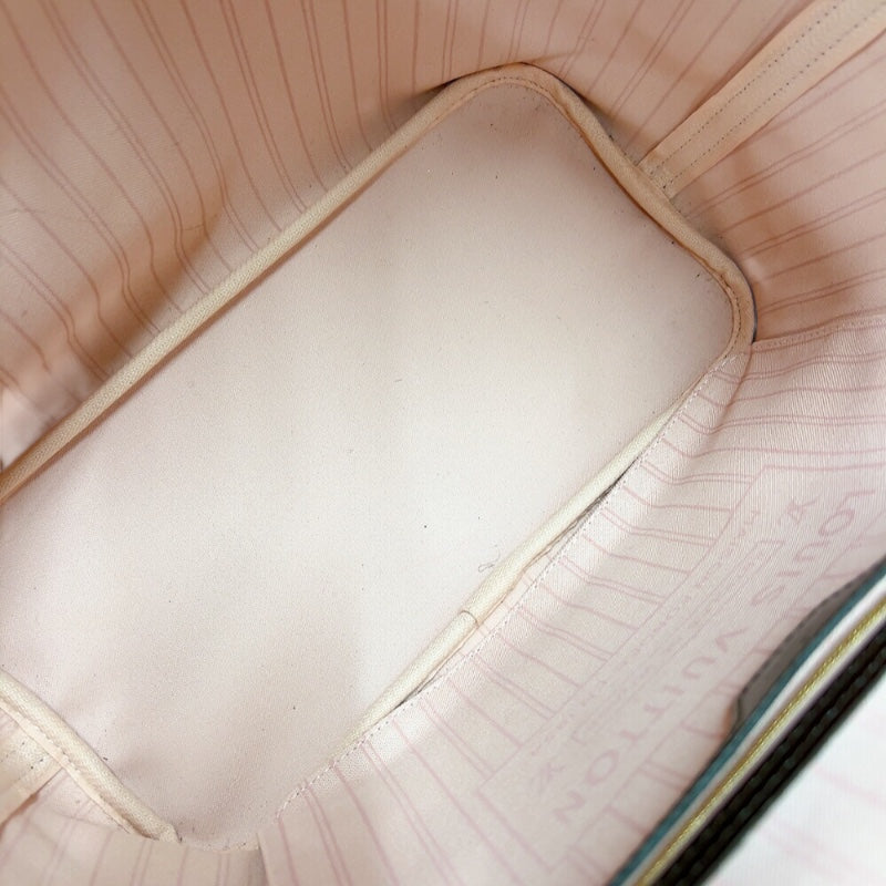 ルイ・ヴィトン LOUIS VUITTON ネヴァーフルMM N41603 ローズ・バレリーヌ　ゴールド金具 ダミエキャンバス レディース トートバッグ