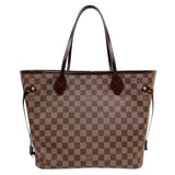 ルイ・ヴィトン LOUIS VUITTON ネヴァーフルMM N41603 ローズ・バレリーヌ　ゴールド金具 ダミエキャンバス レディース トートバッグ