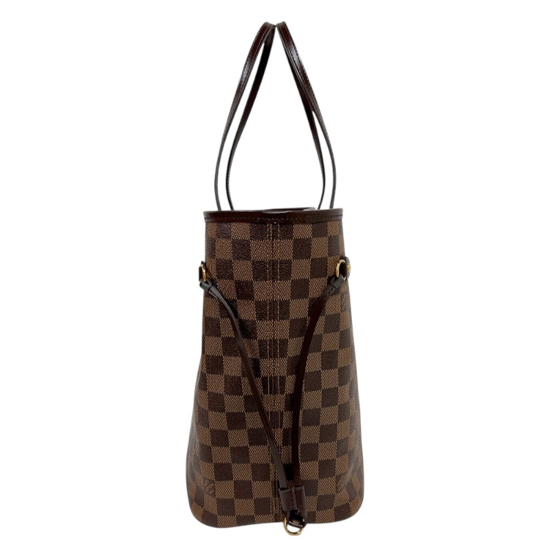ルイ・ヴィトン LOUIS VUITTON ネヴァーフルMM N41603 ローズ・バレリーヌ　ゴールド金具 ダミエキャンバス レディース トートバッグ