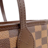 ルイ・ヴィトン LOUIS VUITTON ネヴァーフルMM N41603 ローズ・バレリーヌ　ゴールド金具 ダミエキャンバス レディース トートバッグ
