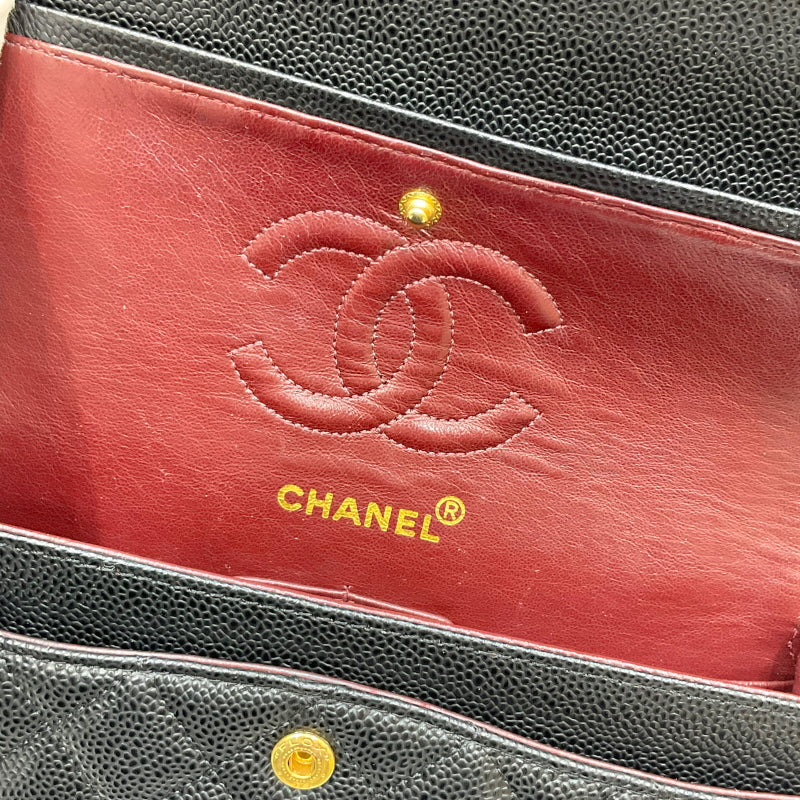 シャネル CHANEL マトラッセ23 チェーンショルダーバッグ A01113 19番台 ブラック ゴールド金具 キャビアスキン レディース ショルダーバッグ