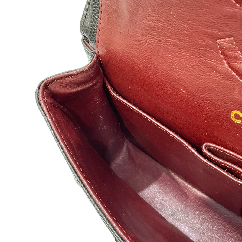 シャネル CHANEL マトラッセ23 チェーンショルダーバッグ A01113 19番台 ブラック ゴールド金具 キャビアスキン レディース ショルダーバッグ