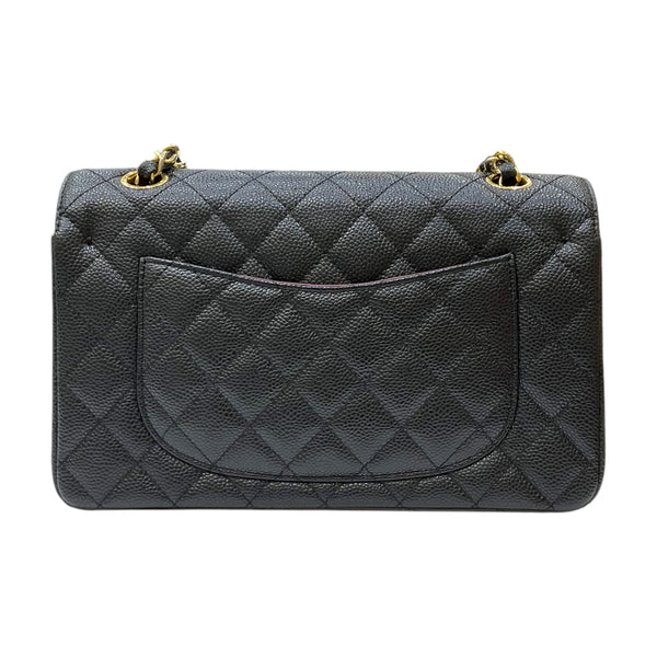 シャネル CHANEL マトラッセ23 チェーンショルダーバッグ A01113 19番台 ブラック ゴールド金具 キャビアスキン レディース ショルダーバッグ
