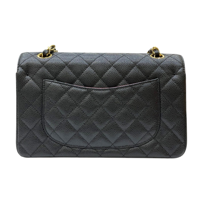 シャネル CHANEL マトラッセ23 チェーンショルダーバッグ A01113 19番台 ブラック ゴールド金具 キャビアスキン レディース ショルダーバッグ