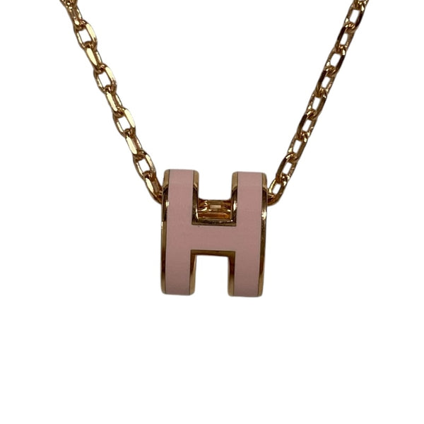 エルメス HERMES ポップアッシュミニ　ネックレス メタル ジュエリー