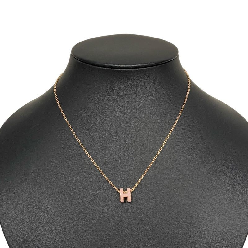 エルメス HERMES ポップアッシュミニ　ネックレス メタル ジュエリー