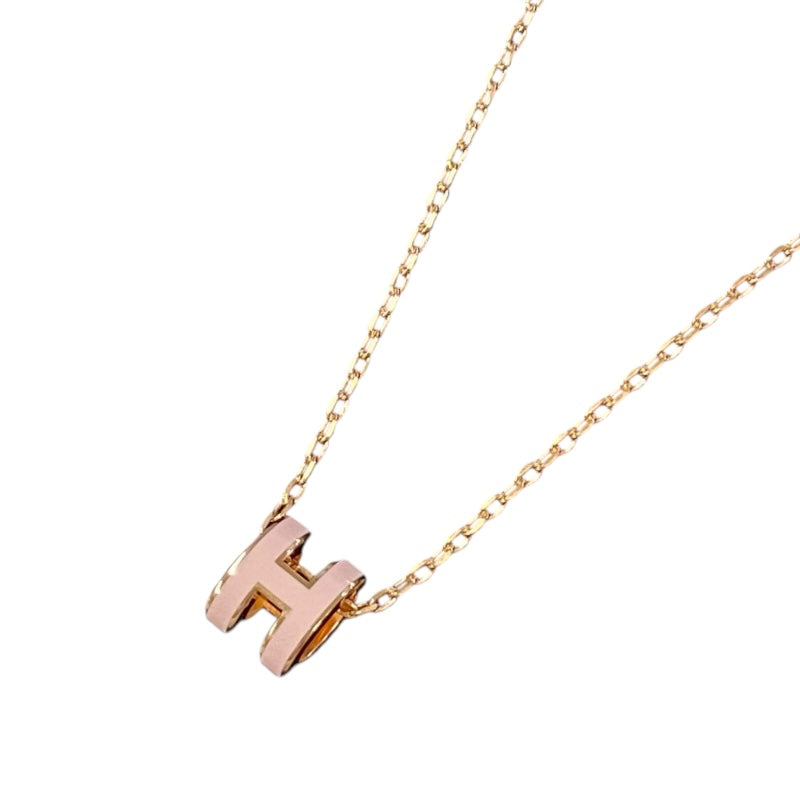 エルメス HERMES ポップアッシュミニ　ネックレス メタル ジュエリー