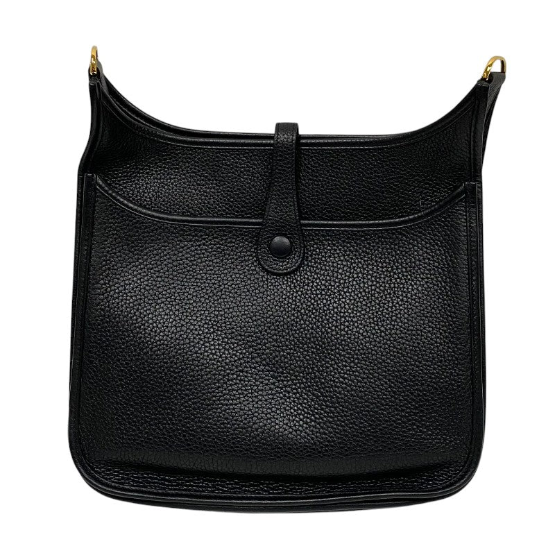 エルメス HERMES エヴリン3 PM Y刻 ブラック ゴールド金具 トリヨンクレマンス レディース ショルダーバッグ