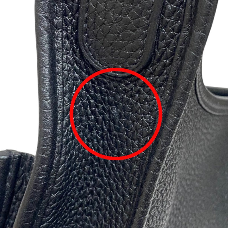 エルメス HERMES エヴリン3 PM Y刻 ブラック ゴールド金具 トリヨンクレマンス レディース ショルダーバッグ