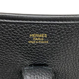 エルメス HERMES エヴリン3 PM Y刻 ブラック ゴールド金具 トリヨンクレマンス レディース ショルダーバッグ