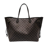 ルイ・ヴィトン LOUIS VUITTON ネヴァーフルGM N51106 ブラウン ダミエ レディース トートバッグ