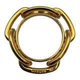 エルメス HERMES ルガデ　スカーフリング メタル ジュエリー