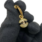 シャネル CHANEL パール フープピアス メタル/パール/ラッカー ジュエリー