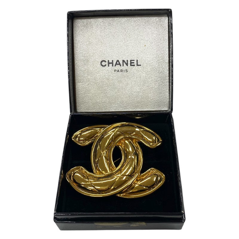 シャネル CHANEL ココマーク ブローチ ゴールド メタル シャネル CHANEL ココマーク ブローチ ゴールド メタル