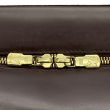 ルイ・ヴィトン LOUIS VUITTON サリア・オリゾンタル N51282 ブラウン ダミエ・エベヌ レディース ハンドバッグ