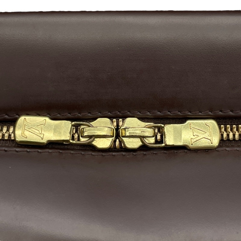 ルイ・ヴィトン LOUIS VUITTON サリア・オリゾンタル N51282 ブラウン ダミエ・エベヌ レディース ハンドバッグ