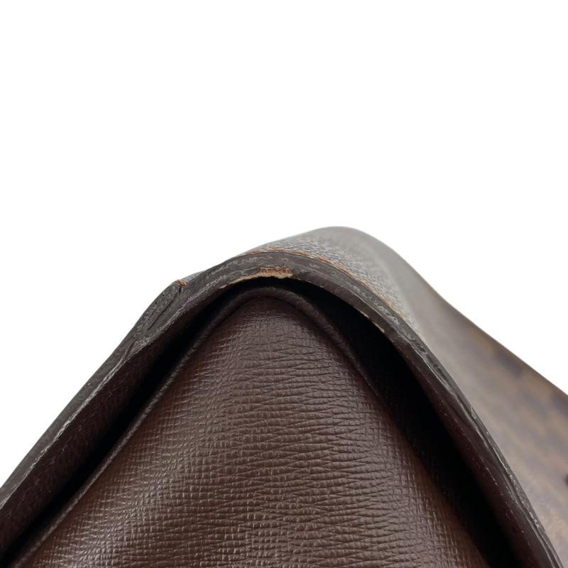 ルイ・ヴィトン LOUIS VUITTON トリアナ N51155 ブラウン ダミエ・エベヌ レディース ハンドバッグ