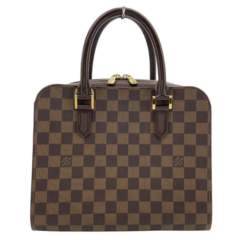 ルイ・ヴィトン LOUIS VUITTON トリアナ N51155 ブラウン ダミエ・エベヌ レディース ハンドバッグ