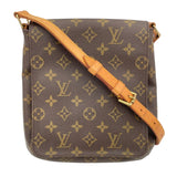 ルイ・ヴィトン LOUIS VUITTON ミュゼット・サルサ M51258 ブラウン モノグラムキャンバス レディース ショルダーバッグ