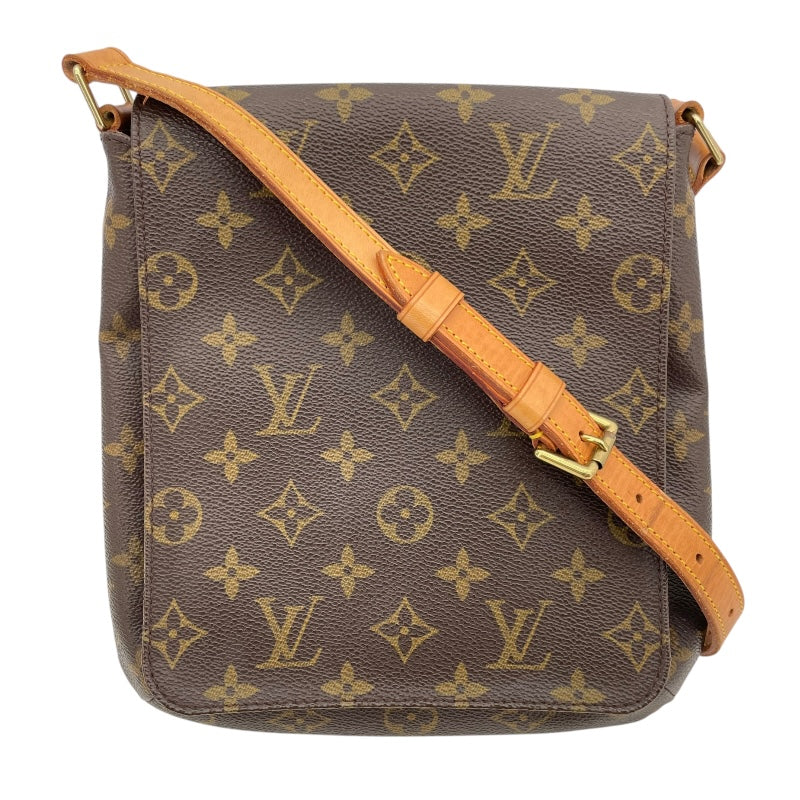 ルイ・ヴィトン LOUIS VUITTON ミュゼット・サルサ M51258 ブラウン モノグラムキャンバス レディース ショルダーバッグ