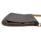 ルイ・ヴィトン LOUIS VUITTON ミュゼット・サルサ M51258 ブラウン モノグラムキャンバス レディース ショルダーバッグ