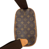 ルイ・ヴィトン LOUIS VUITTON ポシェット・ガンジュ M51870 ブラウン モノグラム・キャンバス ユニセックス ショルダーバッグ