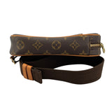 ルイ・ヴィトン LOUIS VUITTON ポシェット・ガンジュ M51870 ブラウン モノグラム・キャンバス ユニセックス ショルダーバッグ