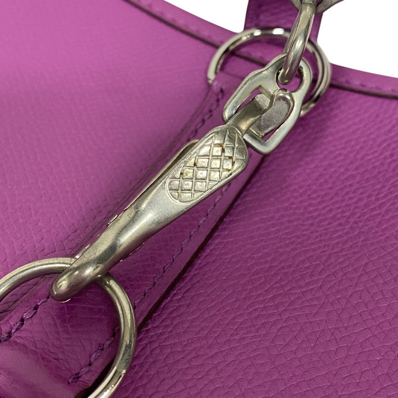 エルメス HERMES トリム35 □I刻 シクラメン シルバー金具 クシュベル レディース ショルダーバッグ