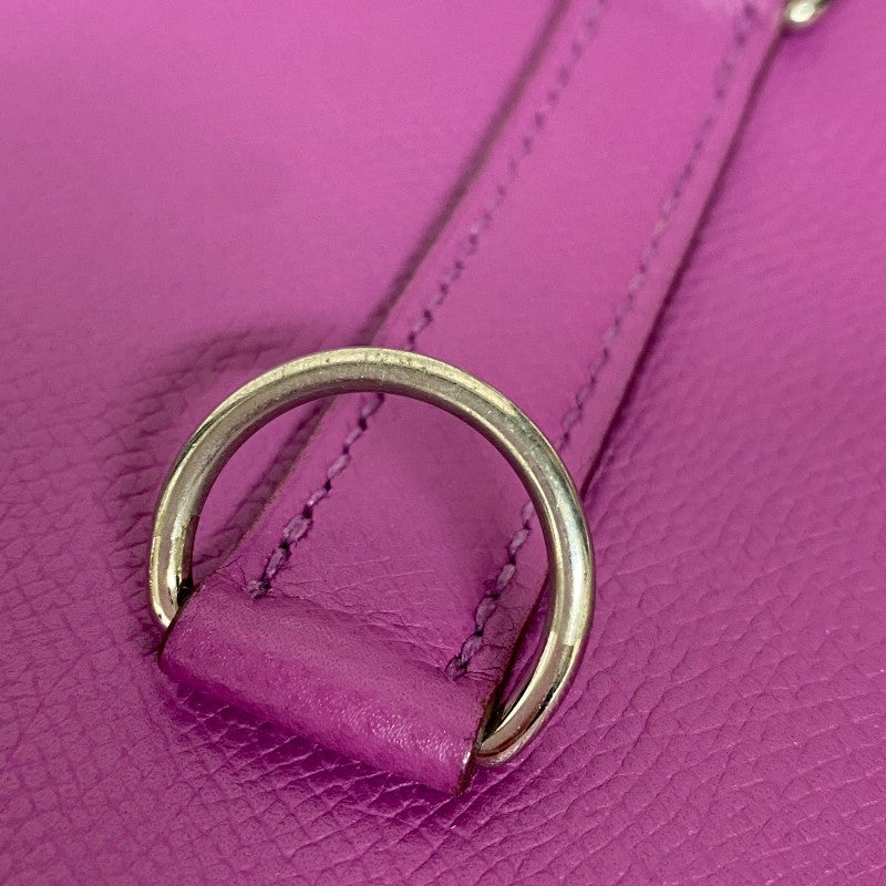 エルメス HERMES トリム35 □I刻 シクラメン シルバー金具 クシュベル レディース ショルダーバッグ