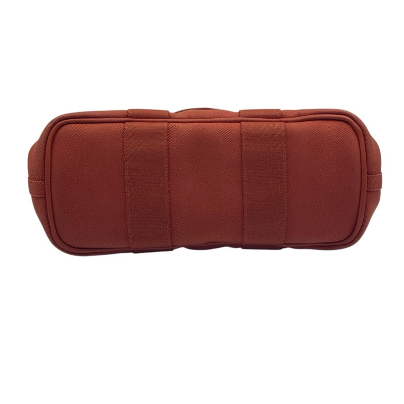 エルメス HERMES ヴァルバライソPM オレンジ トワル・レザー