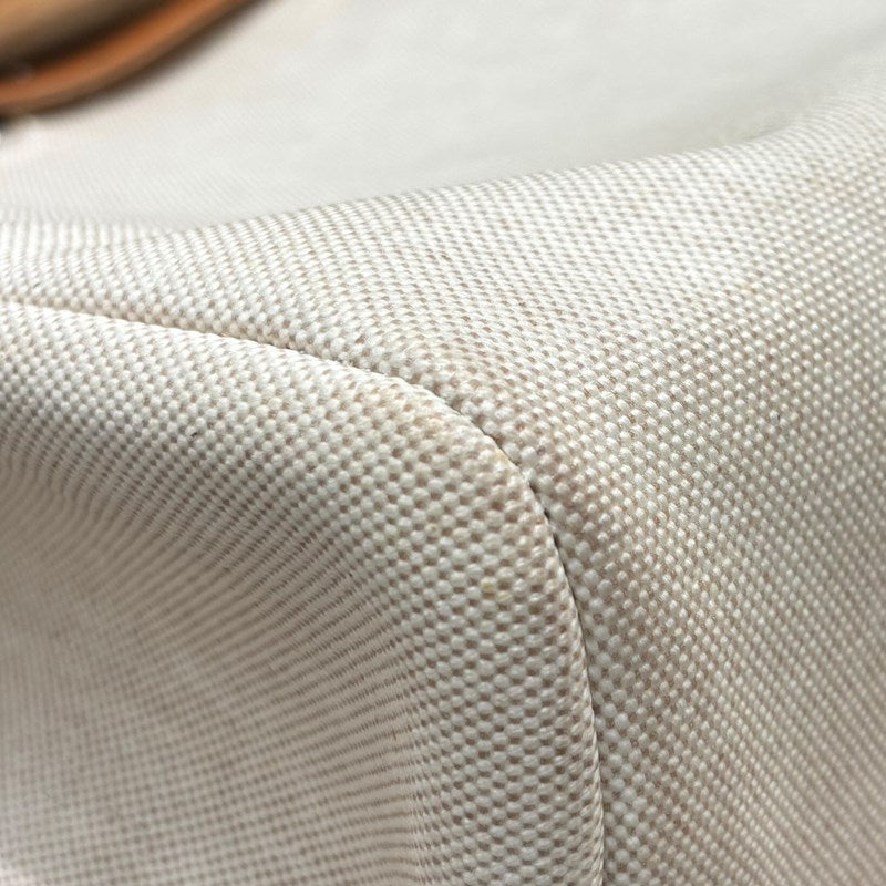 エルメス HERMES エールバッグアドPM  □D刻印 エクリュ×ゴールド SV金具 トワルアッシュ レディース リュック・デイパック