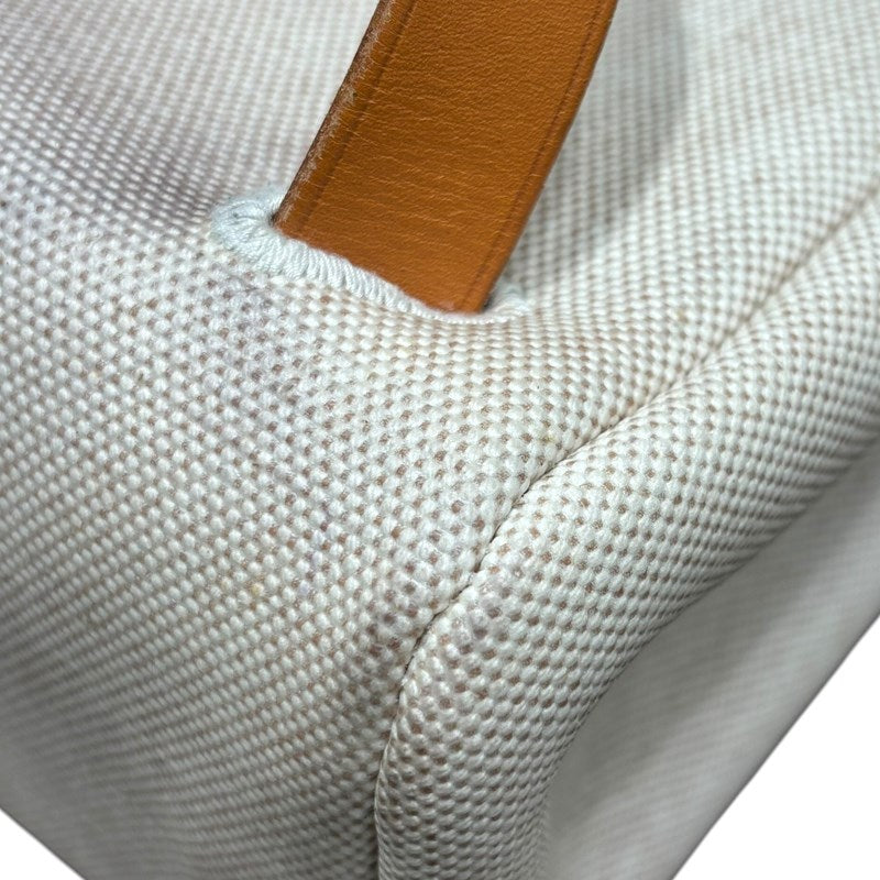 エルメス HERMES エールバッグアドPM  □D刻印 エクリュ×ゴールド SV金具 トワルアッシュ レディース リュック・デイパック