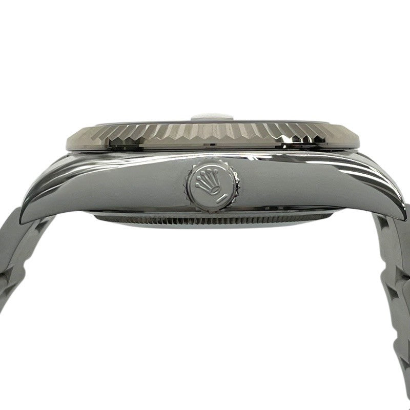 ロレックス ROLEX スカイドゥエラー オイスターブレス 326934 ホワイト K18WG/SS 自動巻き メンズ 腕時計