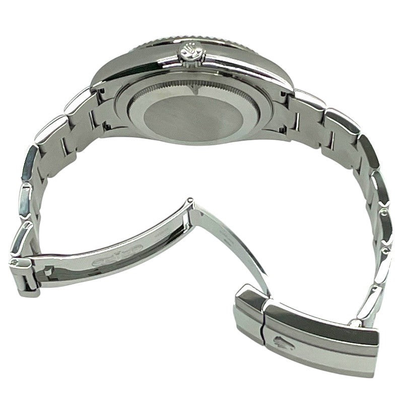 ロレックス ROLEX スカイドゥエラー オイスターブレス 326934 ホワイト K18WG/SS 自動巻き メンズ 腕時計