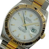 ロレックス ROLEX ターノグラフ 日本限定 116263 ホワイト K18YG/SS 自動巻き メンズ 腕時計